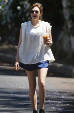 ELIZABETH OLSEN Out and About in Los Angeles 07/02/2021