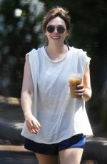 ELIZABETH OLSEN Out and About in Los Angeles 07/02/2021