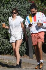 ELIZABETH OLSEN Out Hikinig in Hollywood Hills 07/09/2021