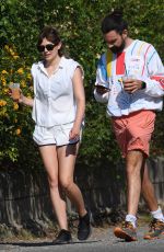 ELIZABETH OLSEN Out Hikinig in Hollywood Hills 07/09/2021