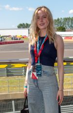 ELLIE BAMBER at F1 Perfumes Experience at British Grand Prix in Silverstone 07/17/2021