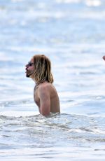 ELSA HOSK at a Beach in Santa Monica 07/19/2021