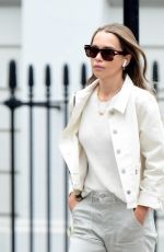 EMILIA CLARKE Out and About in London 07/16/2021
