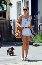EMILIA CLARKE Out and About in London 07/25/2021