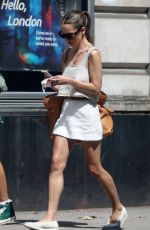 EMILIA CLARKE Outside Forbidden Planet in London 07/22/2021