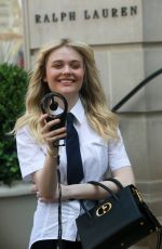 EMILY ALYN LIND on the Set of Gossip Girl Reboot in New York 06/30/2021