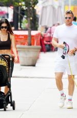 EMILY RATAJKOWSKI and Sebastian Bear McClard Out with Their baby and Dog in New York 07/10/2021