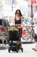 EMILY RATAJKOWSKI and Sebastian Bear McClard Out with Their baby and Dog in New York 07/10/2021