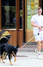 EMILY RATAJKOWSKI and Sebastian Bear McClard Out with Their baby and Dog in New York 07/10/2021