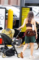EMILY RATAJKOWSKI and Sebastian Bear McClard Out with Their baby and Dog in New York 07/10/2021