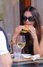 EMILY RATAJKOWSKI Out for Lunch at Sant Ambroeus in New York 07/10/2021