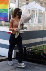 EMILY RATAJKOWSKI Out with Bouquet of Flowers in New York 06/29/2021