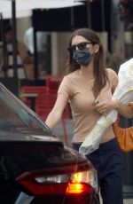 EMILY RATAJKOWSKI Out with Bouquet of Flowers in New York 06/29/2021