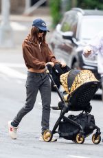 EMILY RATAJKOWSKI Out with Her Baby in New York 07/03/2021