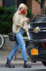 EMMA ROBERTS in Denim Out in New York 07/28/2021