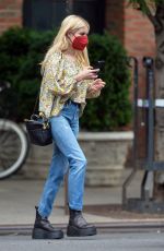 EMMA ROBERTS in Denim Out in New York 07/28/2021