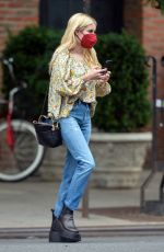 EMMA ROBERTS in Denim Out in New York 07/28/2021