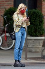 EMMA ROBERTS in Denim Out in New York 07/28/2021