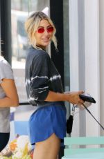 EMMA SLATER Out with Her Dog in Los Angeles 07/21/2021