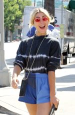 EMMA SLATER Out with Her Dog in Los Angeles 07/21/2021