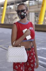 ESTER EXPOSITO Arrives in Madrid 07/07/2021