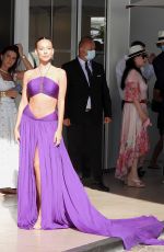 ESTER EXPOSITO Leaves Her Hotel in Cannes 07/06/2021