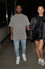 EVA ZAPICO Leaves Ours Restaurant in Kensington 07/04/2021