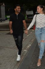 EVA ZAPICO Out for Dinner at Tower Suites in London 07/08/2021