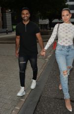 EVA ZAPICO Out for Dinner at Tower Suites in London 07/08/2021