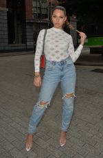 EVA ZAPICO Out for Dinner at Tower Suites in London 07/08/2021