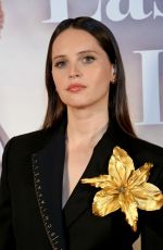 FELICITY JONES at The Last Letter from Your Lover Premiere in London 07/27/2021