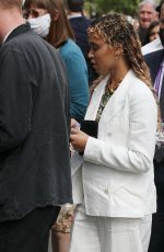 FKA TWIGS at 2021 Wimbledon Tennis Championships 07/05/2021