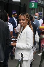 FKA TWIGS at 2021 Wimbledon Tennis Championships 07/05/2021