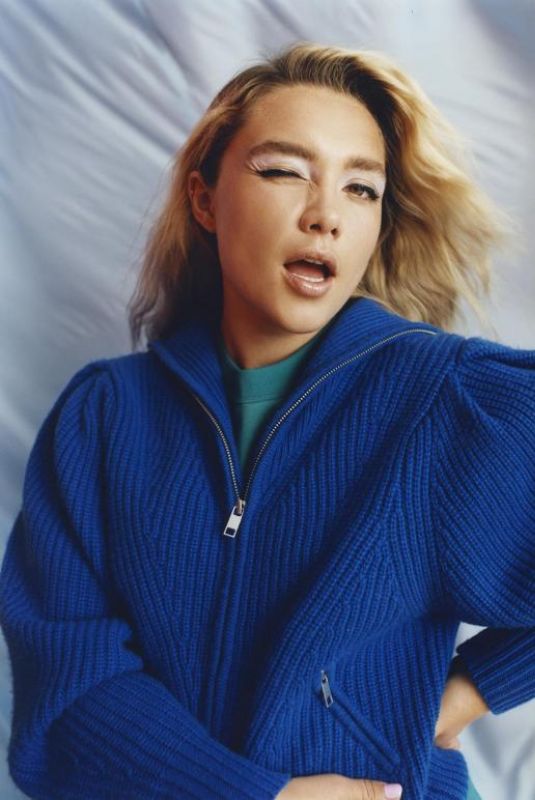 FLORENCE PUGH in The Sunday Times Style Magazine, July 2021