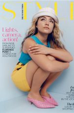 FLORENCE PUGH in The Sunday Times Style Magazine, July 2021 Issue