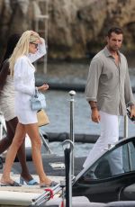 FRIDA AASEN Arrives at Eden-Roc Hotel in Antibes 07/07/2021