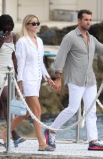 FRIDA AASEN Arrives at Eden-Roc Hotel in Antibes 07/07/2021