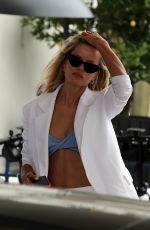FRIDA AASEN Arrives at Martinez Hotel at 74th Cannes Film Festival 07/08/2021