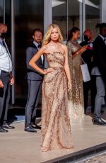 FRIDA AASEN Leaves Martinez Hotel in Cannes 07/08/2021
