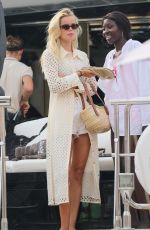 FRIDA AASEN Out on Vacation in Saint-Tropez 07/03/2021