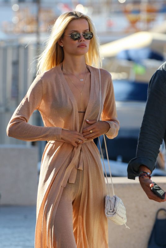 FRIDA AASEN Out Shopping in Saint-Tropez 07/04/2021