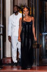 GABRIELLE UNION and Dwyane Wade Out in New York 07/17/2021
