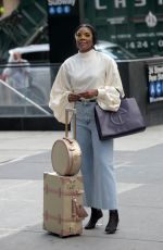 GABRIELLE UNION on the Set of The Perfect Find in New York 06/30/2021