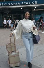 GABRIELLE UNION on the Set of The Perfect Find in New York 06/30/2021