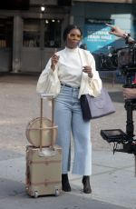 GABRIELLE UNION on the Set of The Perfect Find in New York 06/30/2021