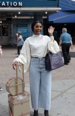 GABRIELLE UNION on the Set of The Perfect Find in New York 06/30/2021