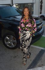 GARCELLE BEAUVAIS at Mila Restaurant in Miami 07/18/2021