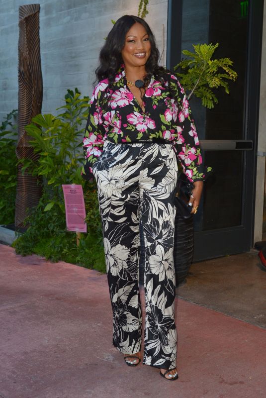 GARCELLE BEAUVAIS at Mila Restaurant in Miami 07/18/2021