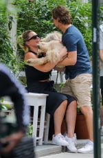 GEORGINA BURKE Out for Drink with Friends in New York 07/11/2021
