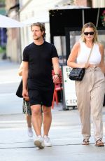 GEORGINA BURKE Out in New York 07/23/2021